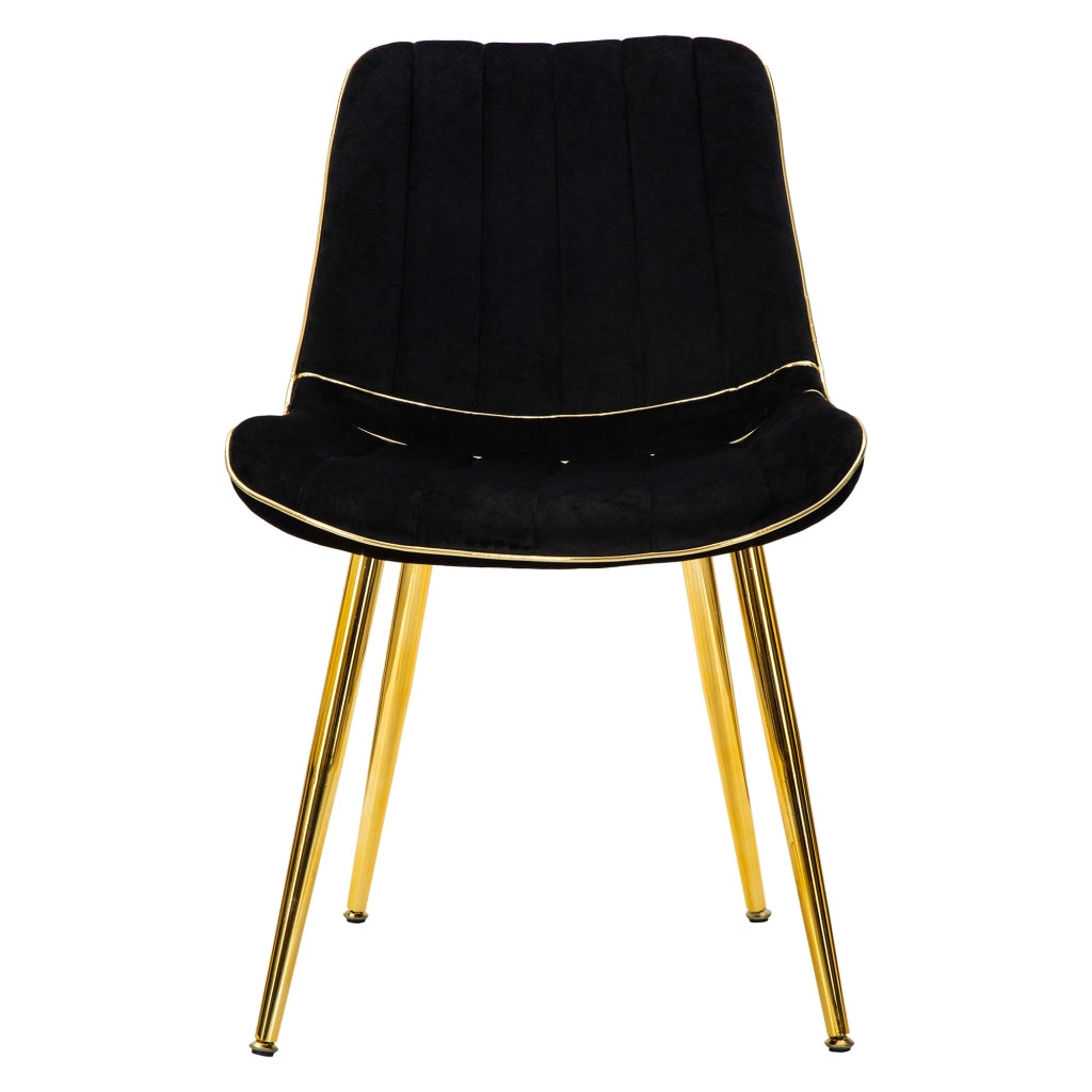 Poltroncina Ribe, Poltrona set da 2, 51x59x79h cm Nero