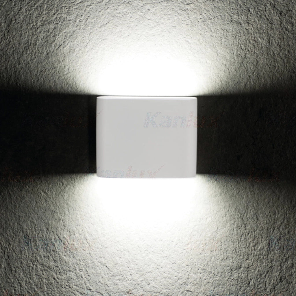 Applique esterna Kanlux GARTO 29271 LED 8W bianca IP54