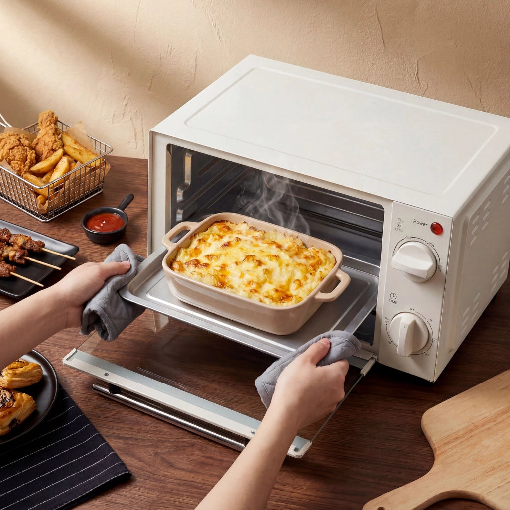Forno Mini ¨C Zephmum ¨C 9 L Acciaio Inox Cremewei?
