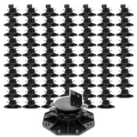 Set 70 supporti per pavimenti galleggianti, Altezza regolabile 33-64mm Max 2700 kg, Piedini Decking