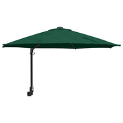 Ombrellone da giardino inclinabile resistente 248 x 248 x 148 cm design moderno per esterni poliestere verde 02_0058627