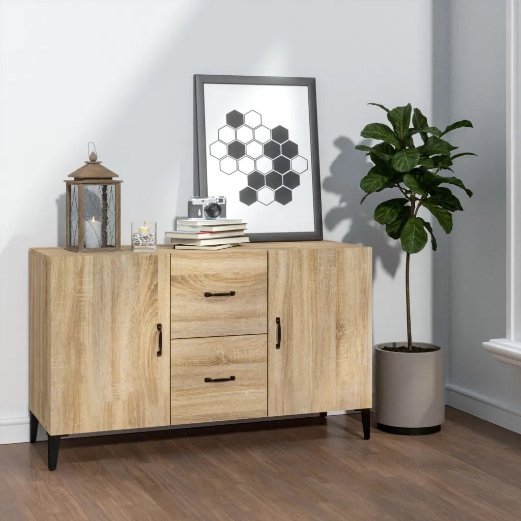 Credenza | Madia | Buffet da pranzo | Armadio da pranzo Rovere Sonoma 100x36x60 cm in Legno Multistrato