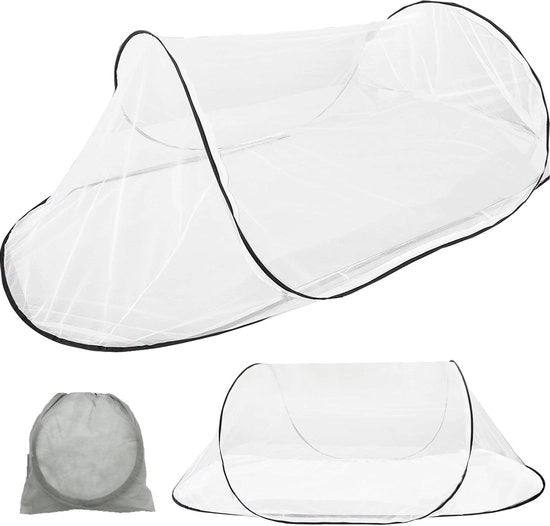 Retrattile Muggennet per Viaggiatori - Protezione dagli Insetti Portatile - Installazione Facile - Adatto per Camera da Letto - Senza Ganci - Dimensioni 200 × 80 × 56 cm.