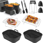 Accessori per forno a vento - Set di accessori multifunzionali per forno a vento e forma in silicone