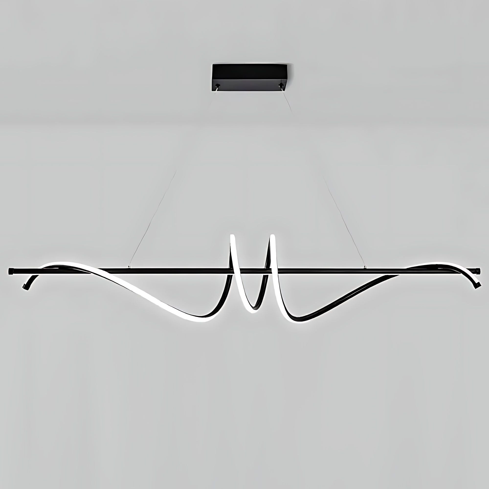 Lampa Wisząca Lhj023-cp 120 Cm Black