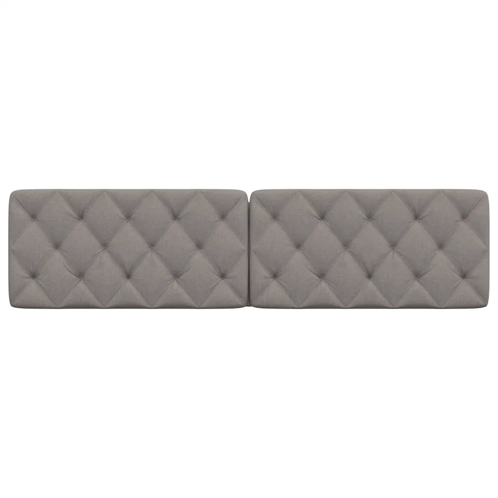 Cuscino Testiera Tortora 200 cm in Tessuto 4019244