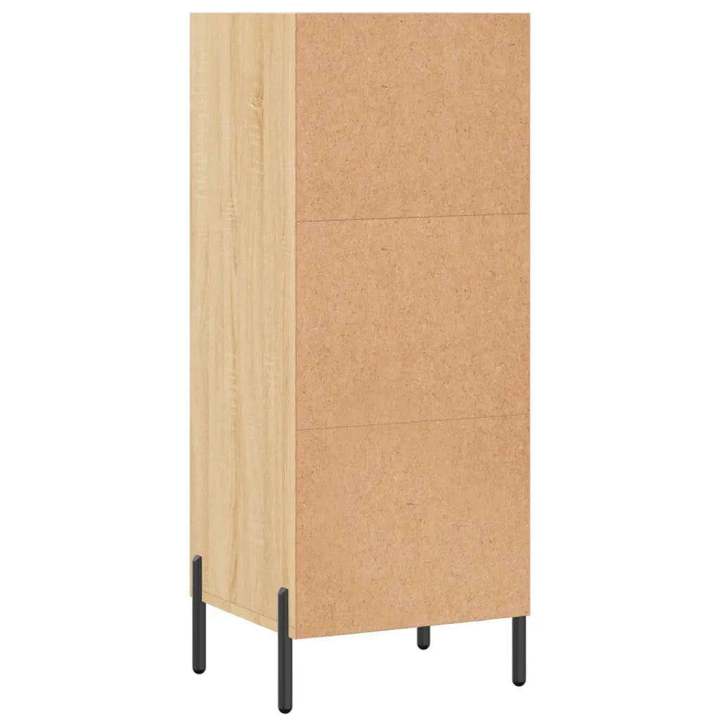 Credenza | Madia | Buffet da pranzo | Armadio da pranzo Rovere Sonoma 34,5x32,5x90 cm in Legno Multistrato
