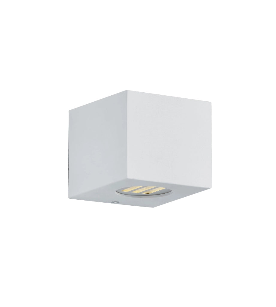 Applique da Esterno a LED in Plastica Bianco Opaco