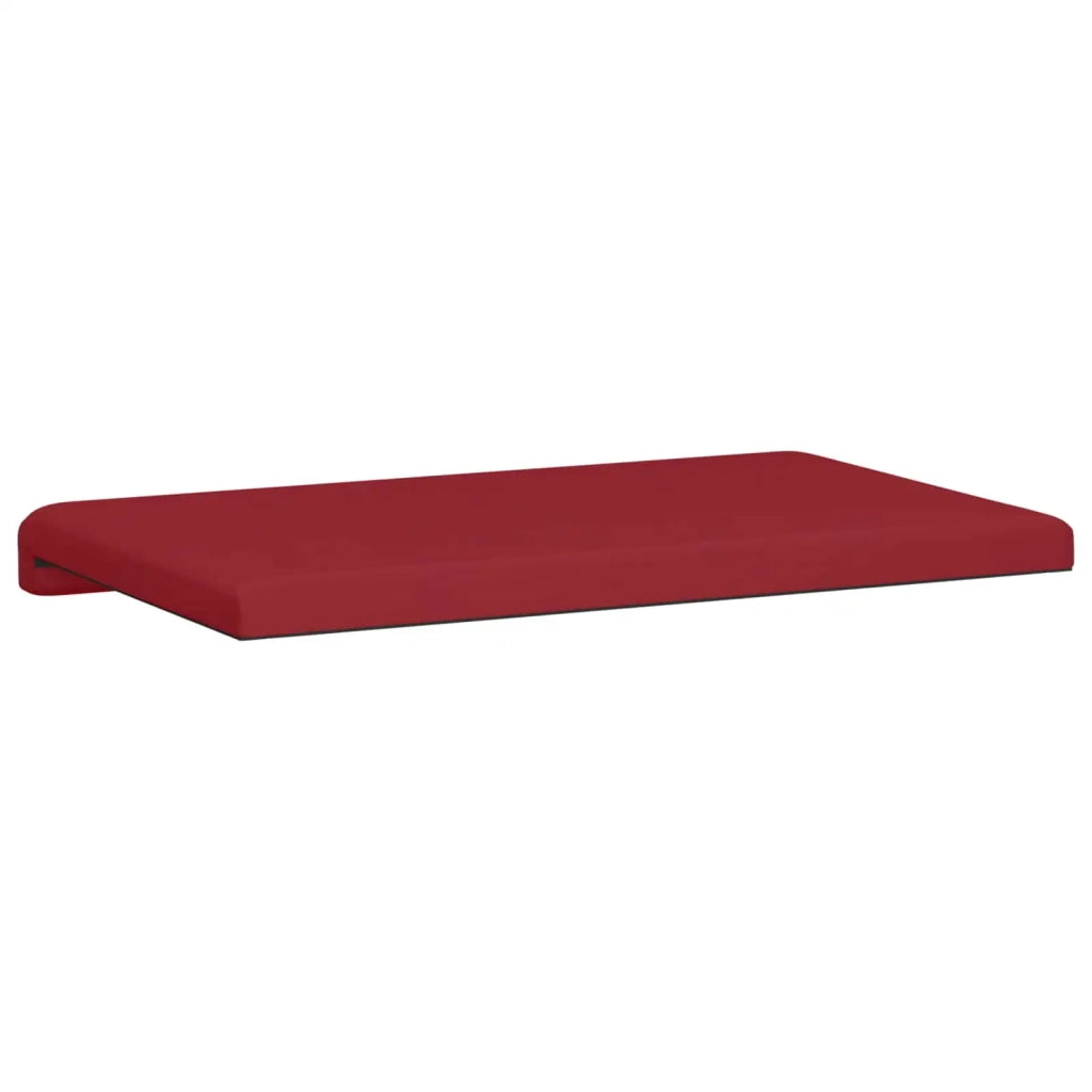 Cuscino per panchina Similpelle Rosso Vino Profondità 35 cm 42043191