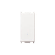 Elettroit serie starlight pulsante bianco 1p 10a 250v compatibile plana