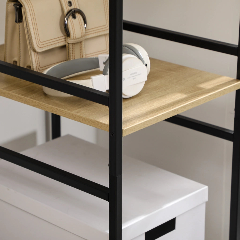 Armadio appendiabiti in metallo stile industriale ¨C zephmum ¨C 100x46x170.5 cm
