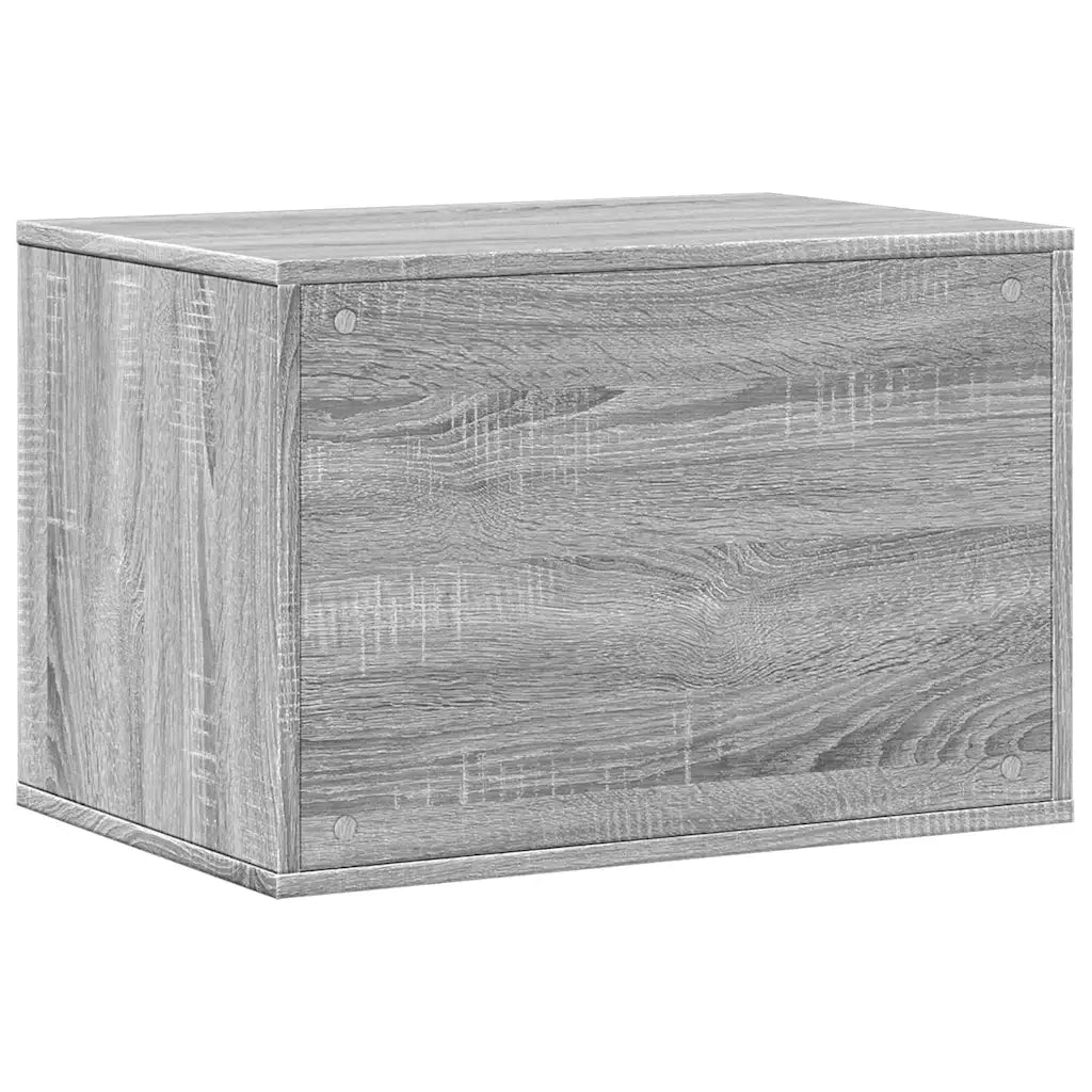 vidaXL Recinto Lettiera Gatti Grigio Sonoma 60x40x40 cm in Truciolato
