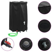 Serbatoio Acqua con Rubinetto Pieghevole 500 L in PVC CFW3337590