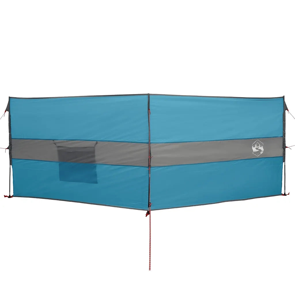Frangivento da Campeggio Blu 344x120 cm Impermeabile 4009652