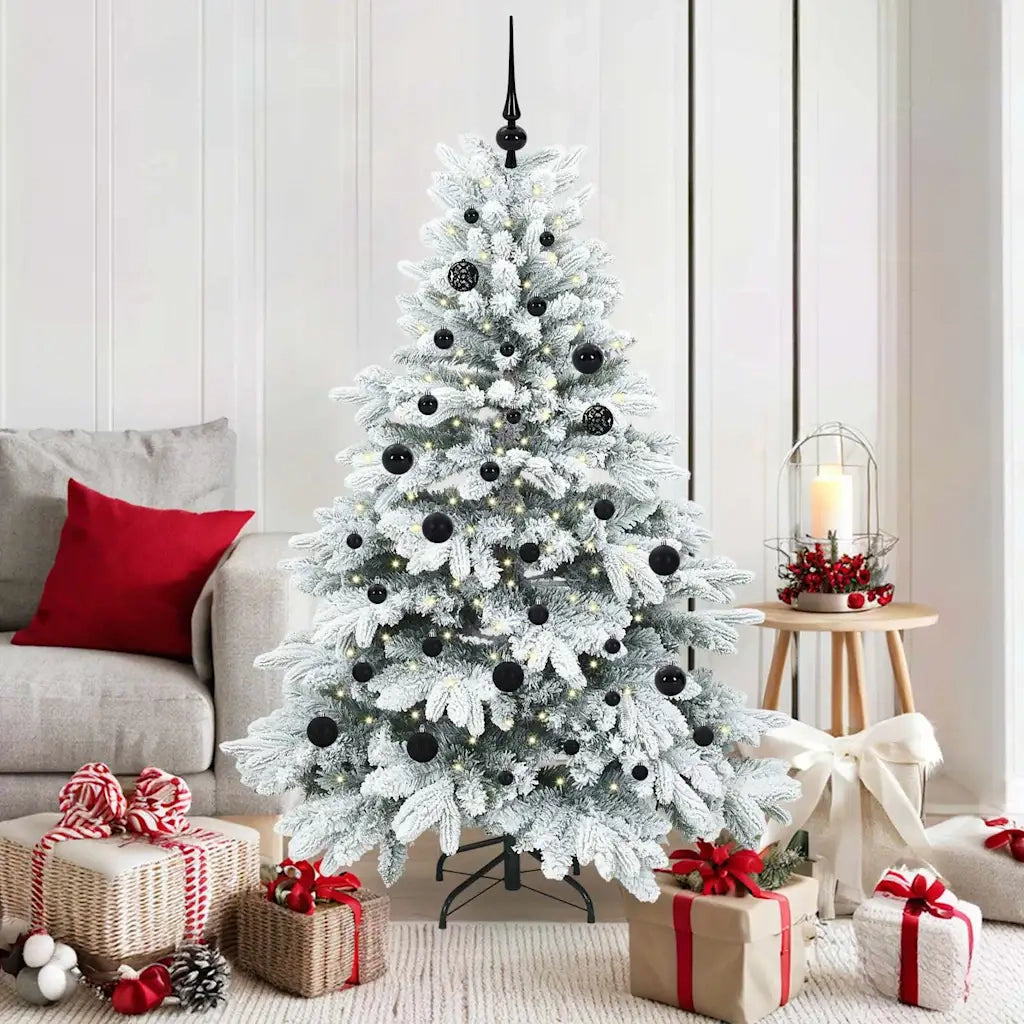 Albero di Natale artificiale con 150 LED Bianco 150 cm PE e PVC 3397602