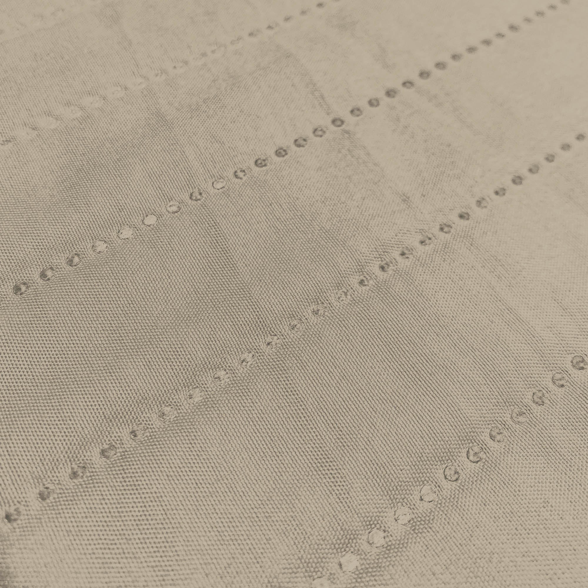 Copridivano Trapuntato con Penisola Destra Seduta 290 cm in Microfibra Tortora