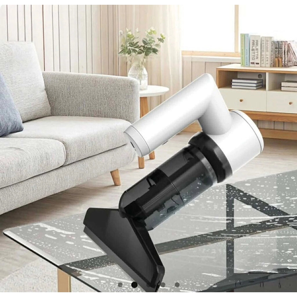 Trade Shop - Pulitore Multifunzione Aspirapolvere Soffiatore Tira Acqua Vetri Senza Fili 5in1 Elettrico -