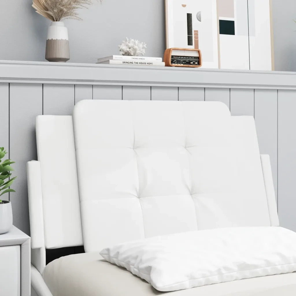 Cuscino Testiera Zadar Bianco 80 cm in Similpelle CFW1425696