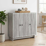 Credenza Grigio Sonoma 89 x 34,5 x 80 cm Legno ingegnerizzato 893961