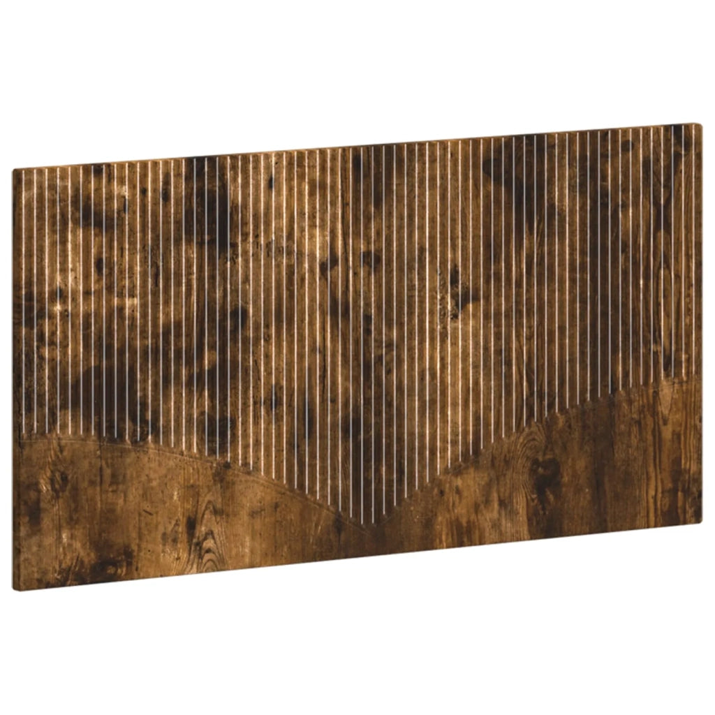Testiera da Muro HOORN Rovere Fumo Legno ingegnerizzato 897420