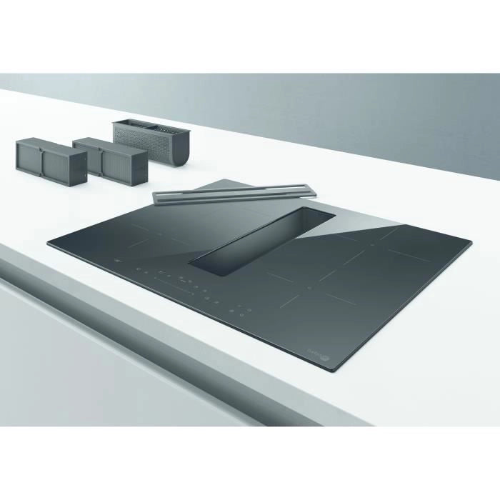Piano cottura a induzione sottovuoto - TURBOAIR - Impulso - BL/A/60 - 4 fuochi - 60,2 x 51,7 cm - Nero