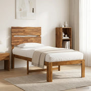 Letto Singolo con Testiera ROSTOCK Naturale 90 x 200 cm 903498
