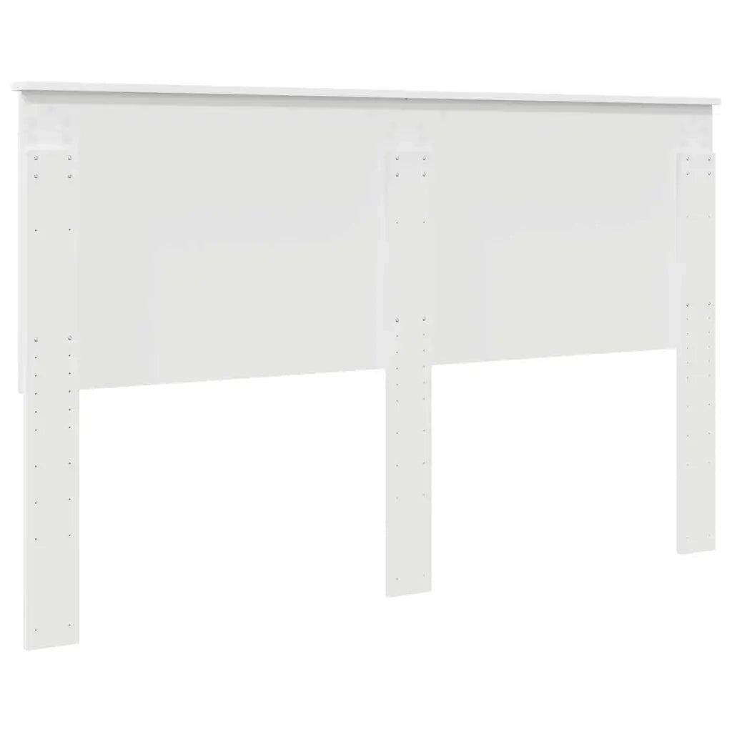 Testiera-Testata-Testiera Decorativa Bianco 160 cm Legno multistrato 444488