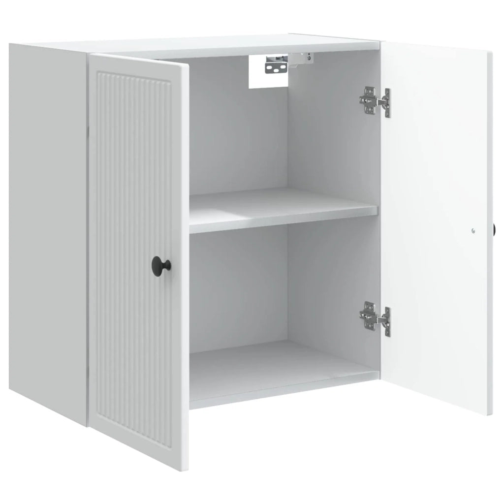 Mobiletto a muro Bianco 59 x 31 x 60 cm Legno ingegnerizzato 897895