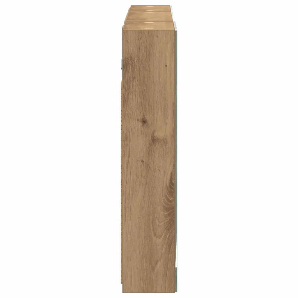 Set di Armadi da Bagno con lo scaffale 3 pcs 100 x 10,5 x 50 cm