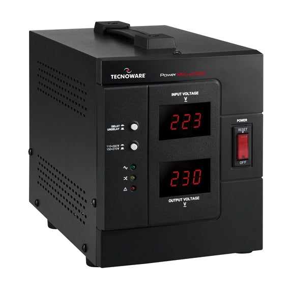 Tecnoware power reg 2000va regolatore di tensione 230 v 2 presa(e) ac nero - TECFSTELPRE2000M