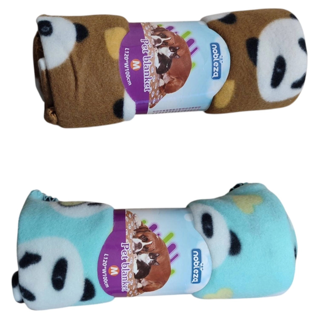 COPERTA CON STAMPA DEL PANDA 120X100