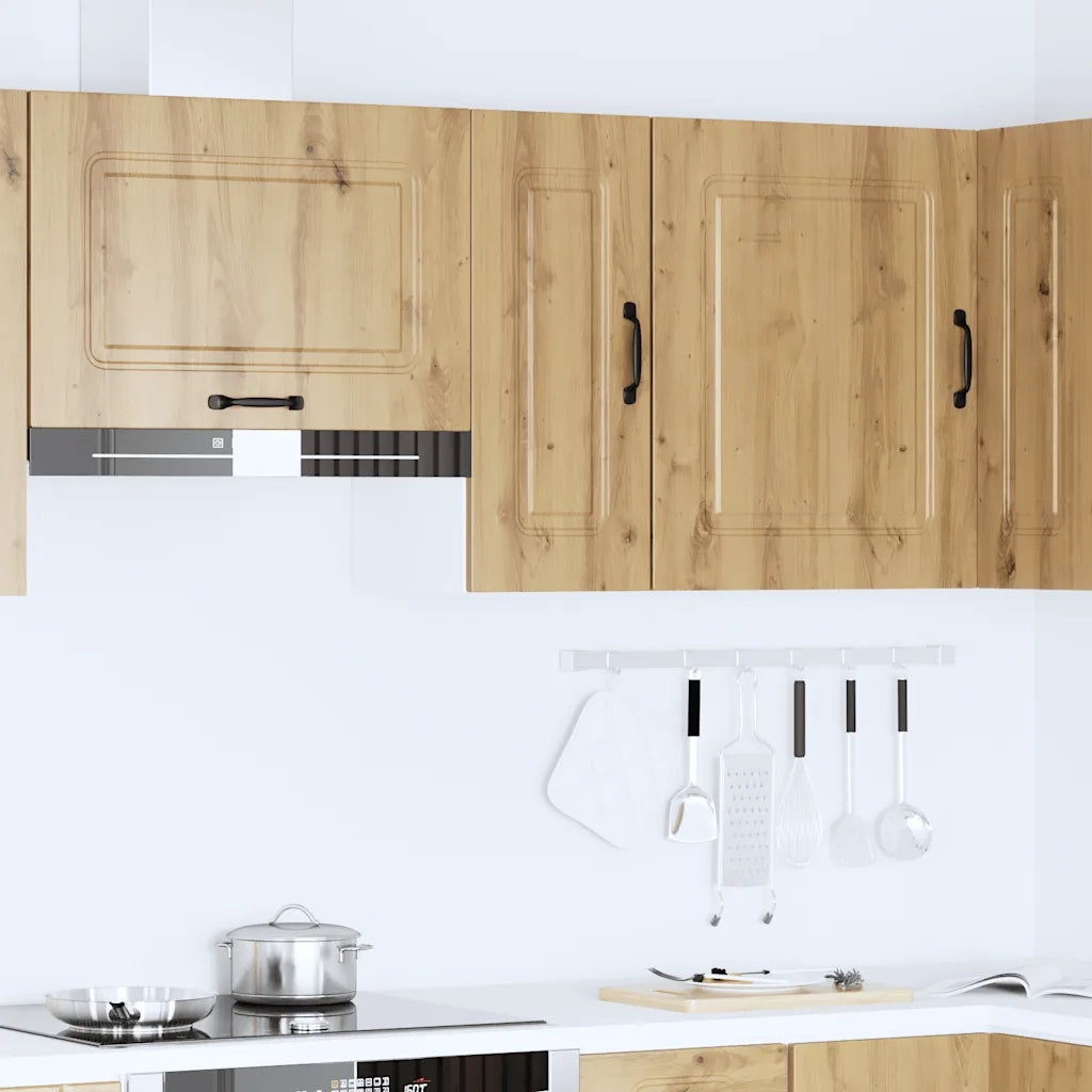 Pensile da Cucina Kalmar Rovere Artigianale Legno Multistrato 853546