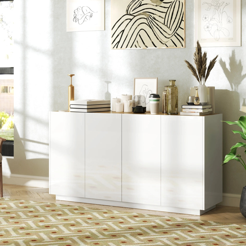 Credenza ¨C zephmum ¨C 140x40x75 cm bianco