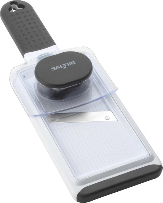 Mandolina multifunzionale - 2 in 1 Sminatore di verdure con lama in acciaio inossidabile, protezione per le dita e facile pulizia