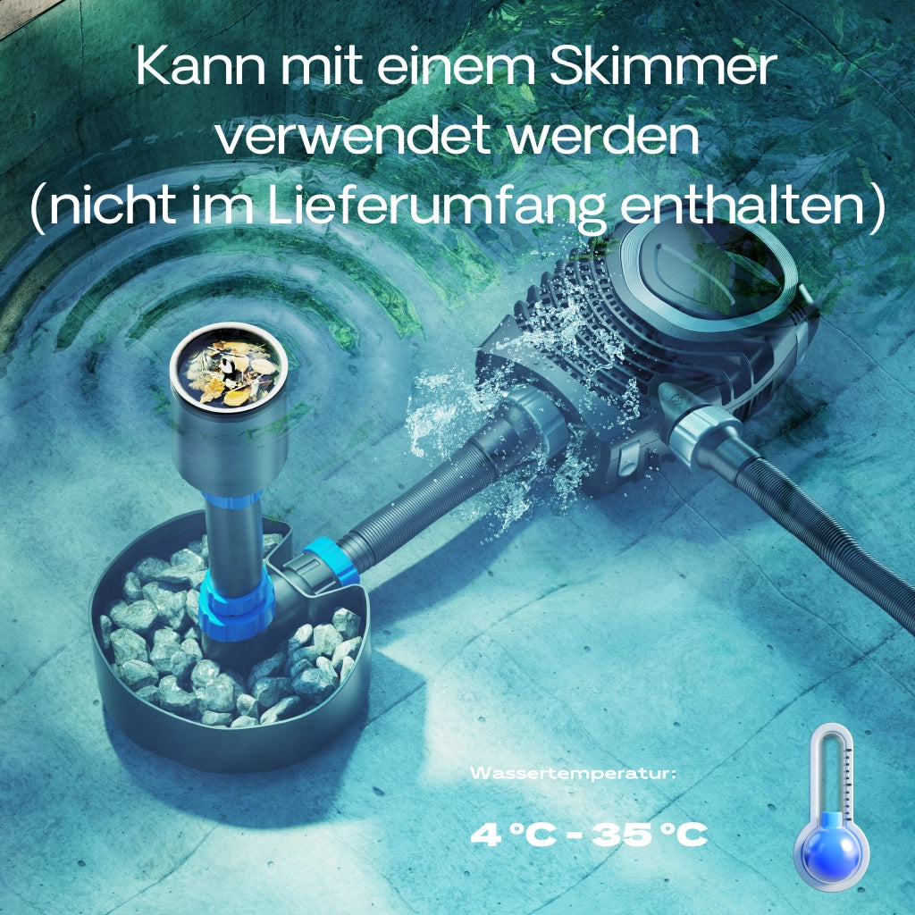Pompa da laghetto NEO-16000 SuperECO 16000l/h 140W, per circolazione e filtrazione acqua