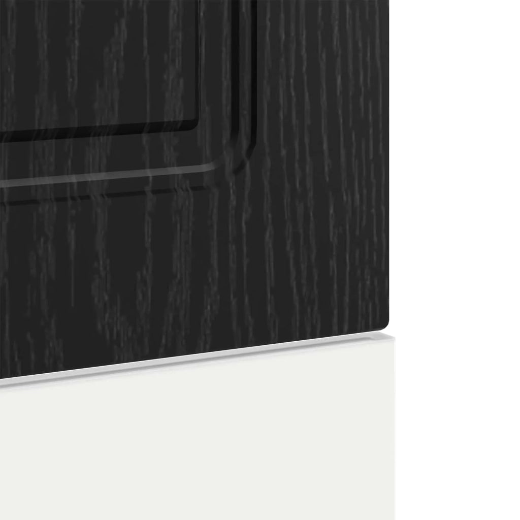 Pannello lavastoviglie Kalmar Rovere Nero 45 x 1,5 x 57 cm