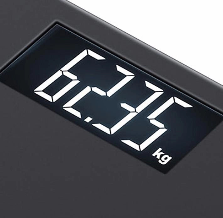 Beurer PS 240 Quadrato Nero Bilancia pesapersone elettronica