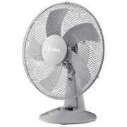 Ardes Ventilatore da Tavolo 40cm Steelo40 3 Velocita' Grigio per una Rinfrescata Efficace in Ogni Stanza