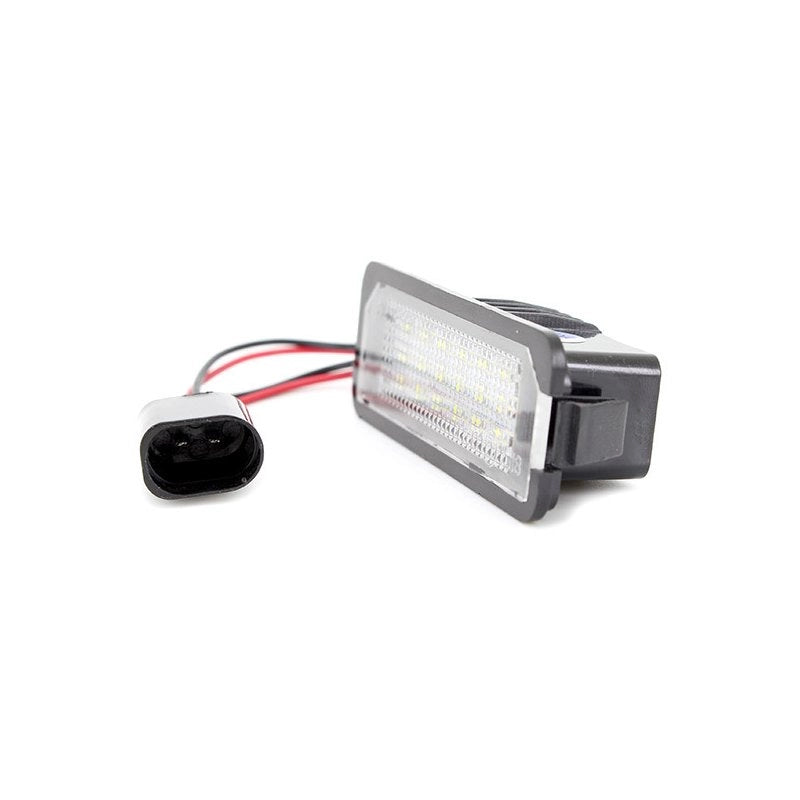 Kit Luci Targa Led VW Golf 4 Golf 5 Golf 6 Golf 7 EOS 06 Lupo New Beetle 06 Passat CC 2009 Polo 2000 Phaeton 2002 Porsche Macan 18 Smd Bianco