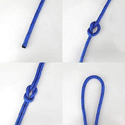Toue Multifunzionale in Nylon Blu - 8 MM Corda in Nylon Dura per Trazione - Corda per Camping e Giardino