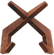 Supporto per Libri Portatile in Legno - Stante per Ricette - Ripiegabile - Cucina - Senza Mani - Dimensioni 24x12x19 cm - Supporto per Libri