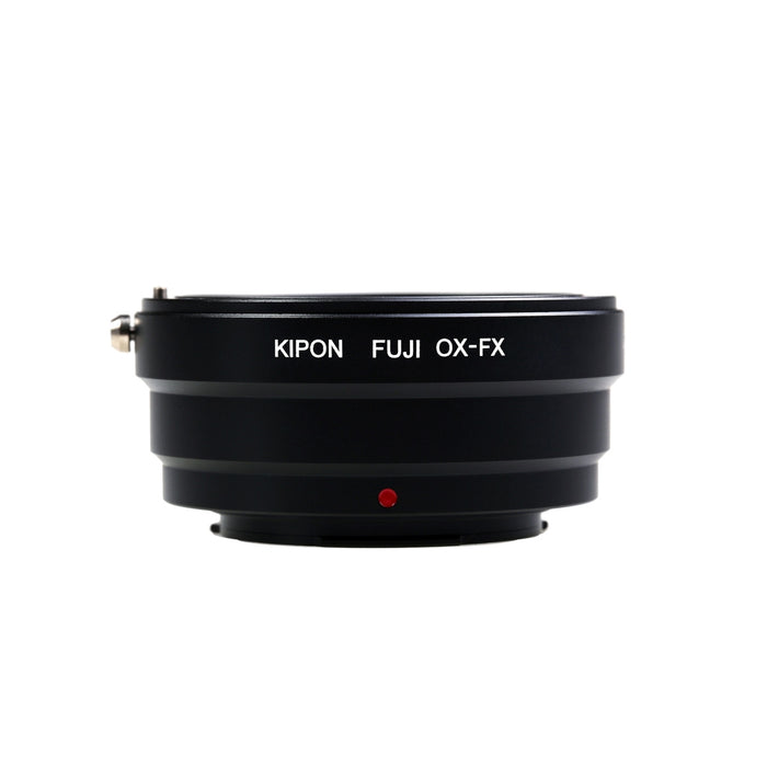 Kipon Adattatore per obiettivo per Fuji OX a Fuji X con attacco a baionetta, con regolazione manuale di apertura e messa a fuoco, pratico accessorio per fotocamera