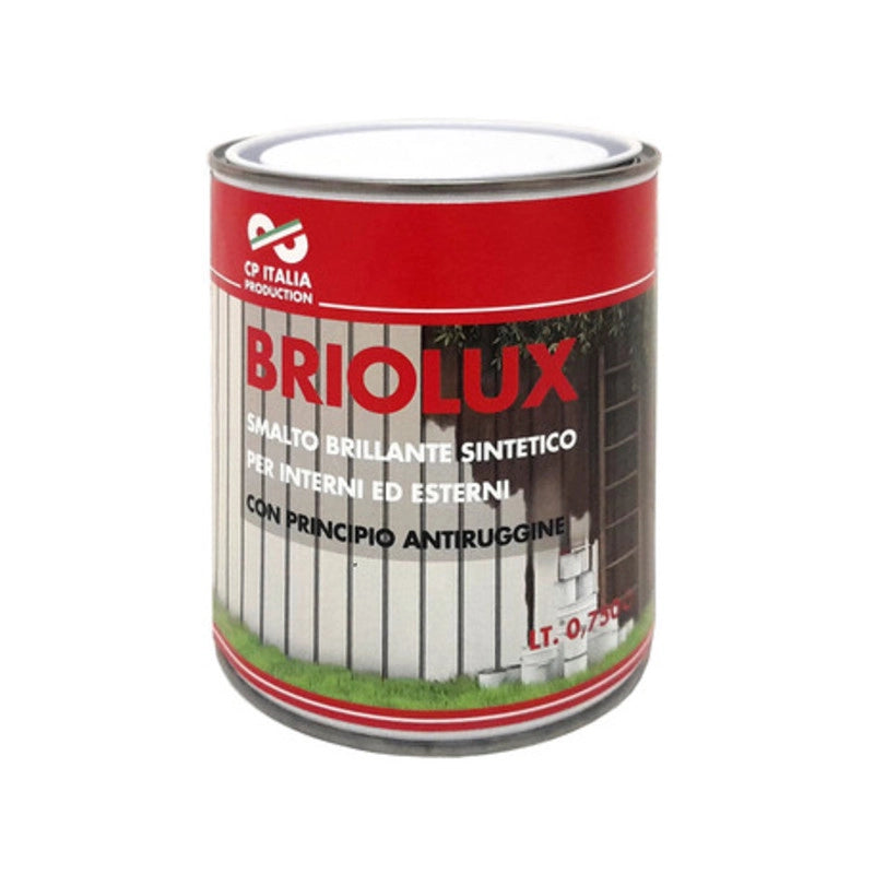SMALTO BRIOLUX 375 ML GRIGIO ACCIAIO 697- 6,0 pz
