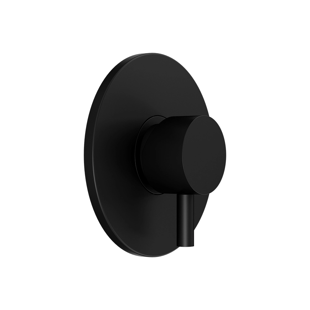 Set doccia nero opaco - Miscelatore incasso Katharine con braccio e soffione slim 20 cm
