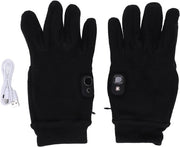 Manica calda elettrica per uomo e donna - ricaricabile e impermeabile - calda termicamente - guanti da lavoro per inverno - riscaldatore per mano - guanto touchscreen