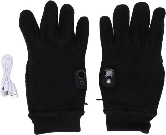 Manica calda elettrica per uomo e donna - ricaricabile e impermeabile - calda termicamente - guanti da lavoro per inverno - riscaldatore per mano - guanto touchscreen