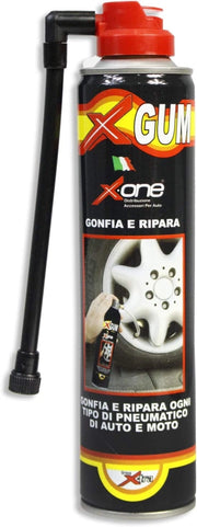XGUM ONE GONFIA E RIPARA OGNI TIPO DI PNEUMATICO IN FORMATO DA 300 ML