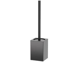 Set di pulizia per bagno senza punta, con asta di appoggio per spazzolino, dimensioni 34,5x8x8cm