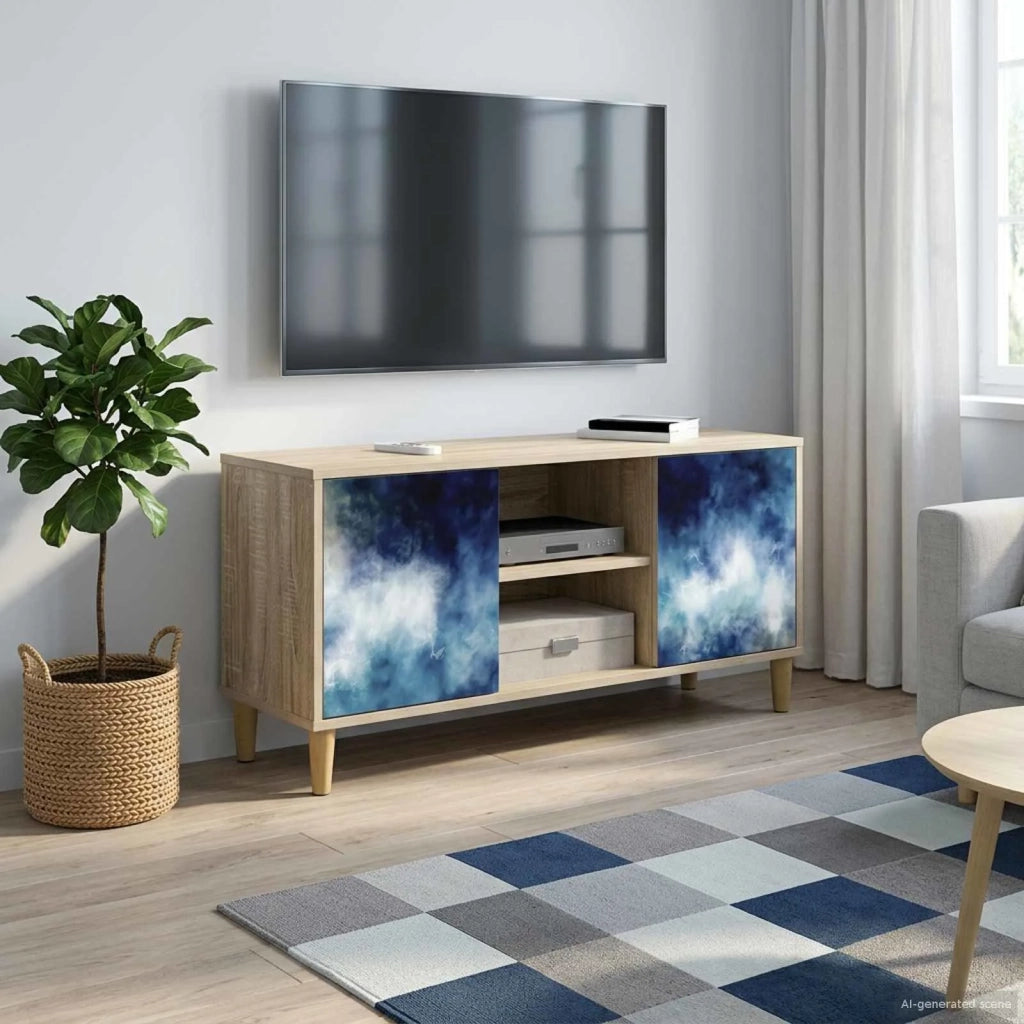 Mobile TV RAALTE 102 x 33 x 50 cm Sonoma Legno ingegnerizzato 8007032