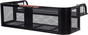 Cestino Portapacchi ATV/UTV, Portapacchi Universale con Design a Rete e Struttura in Metallo, Portapacchi Quad Posteriore per ATV, 104 x 67 x 31,5 cm